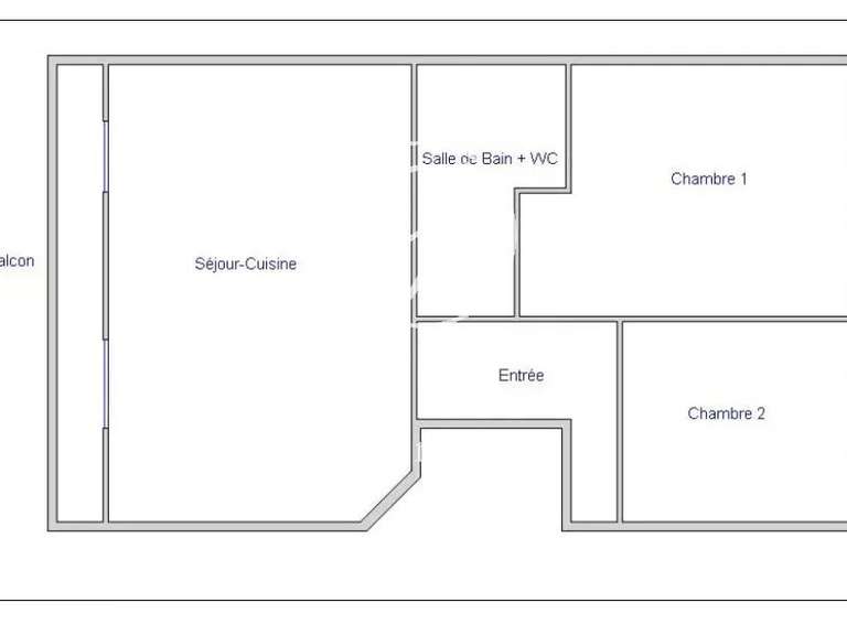 Apartment Paris 17e - 2 bedrooms - 55m²