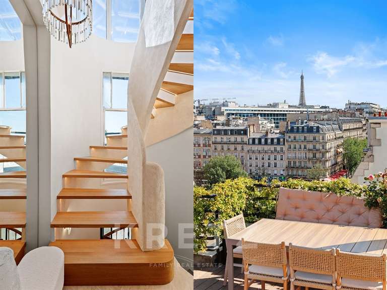 Appartement Paris 17e - 2 chambres - 92m²