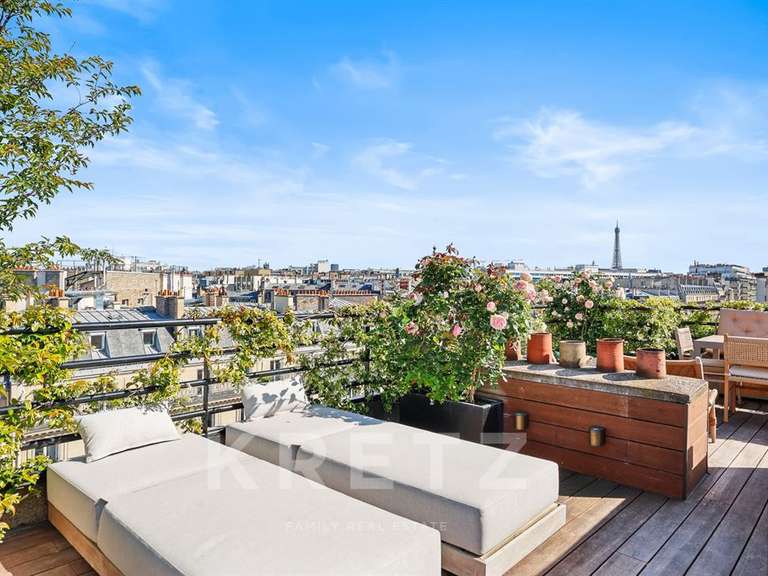 Appartement Paris 17e - 2 chambres - 92m²