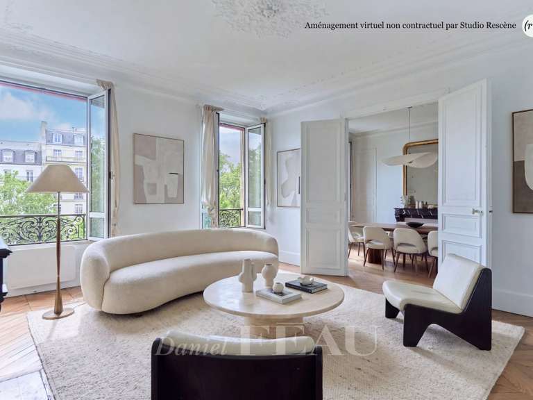 Appartement Paris 17e - 2 chambres - 71m²