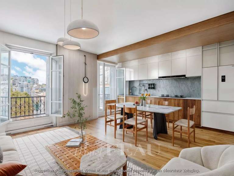 Appartement Paris 17e - 2 chambres - 70m²