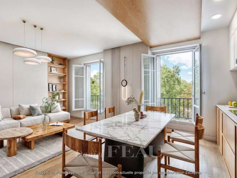 Appartement Paris 17e - 2 chambres - 70m²