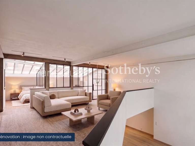 Appartement Paris 17e - 1 chambre - 117m²