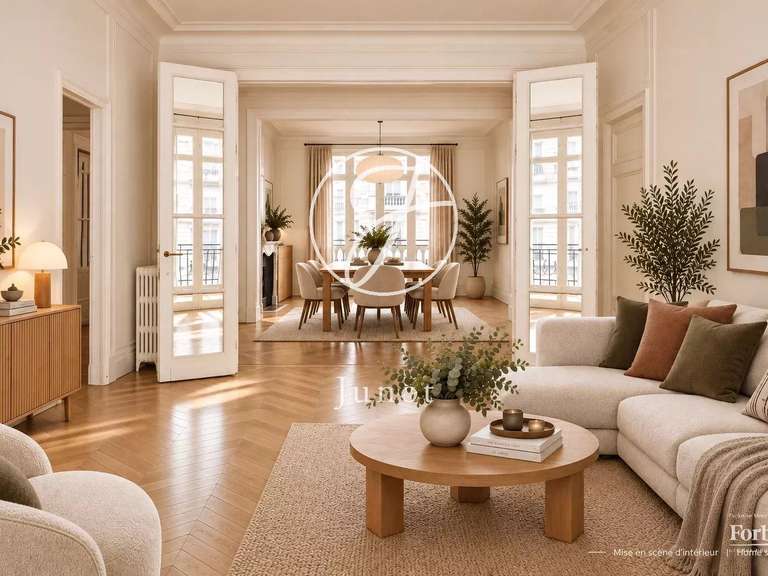 Appartement Paris 17e - 3 chambres - 147m²