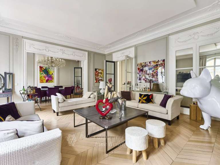 Appartement Paris 17e - 3 chambres - 179m²