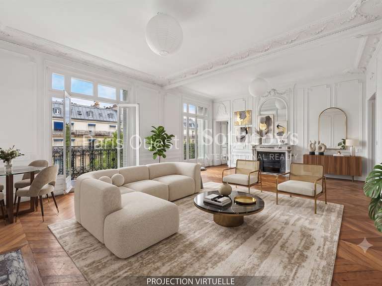 Appartement Paris 17e - 3 chambres - 195m²