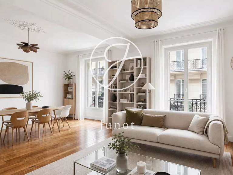 Appartement Paris 17e - 2 chambres - 89m²