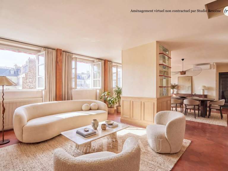 Appartement Paris 17e - 2 chambres - 83m²