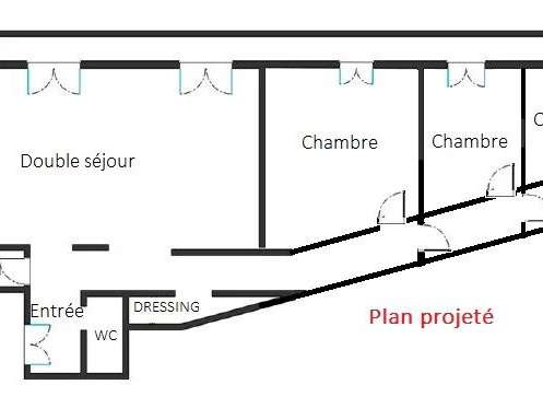 Appartement Paris 17e - 3 chambres - 102m²