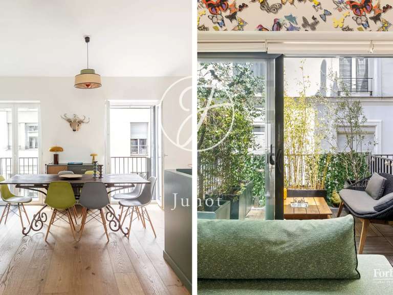 Appartement Paris 17e - 2 chambres - 76m²