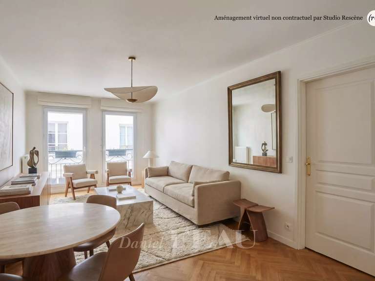 Appartement Paris 17e - 2 chambres - 64m²