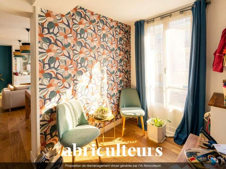 Appartement Paris 17e - 2 chambres - 83m²