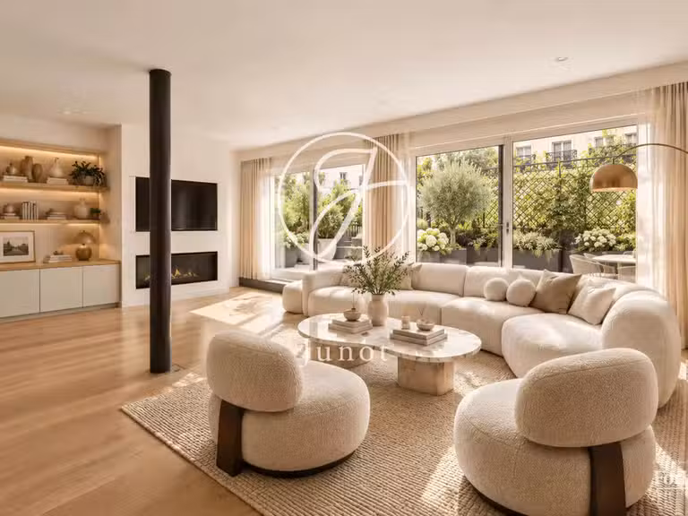 Appartement Paris 17e - 2 chambres - 128m²