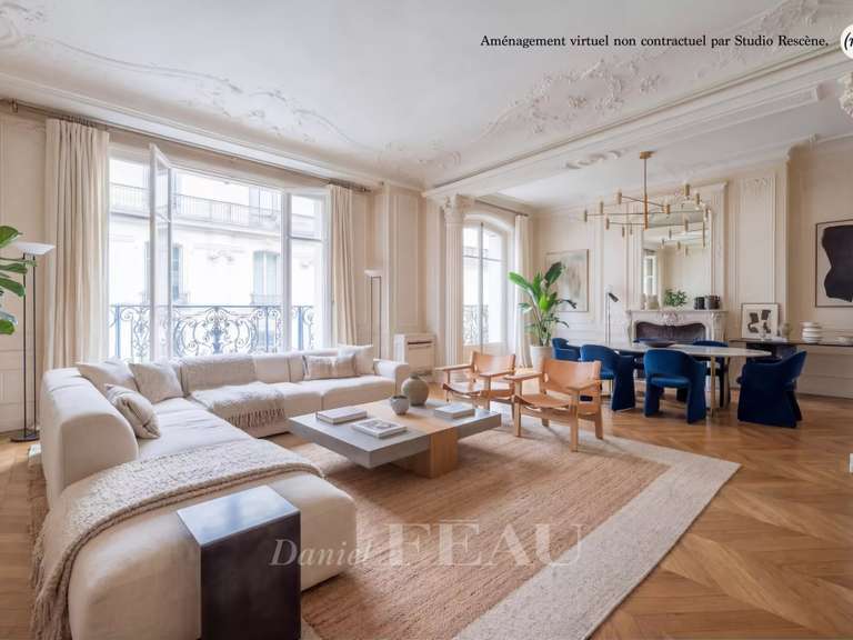 Appartement Paris 17e - 4 chambres - 253m²