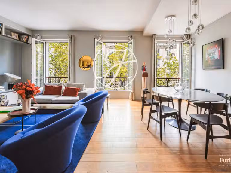 Appartement Paris 17e - 3 chambres - 106m²