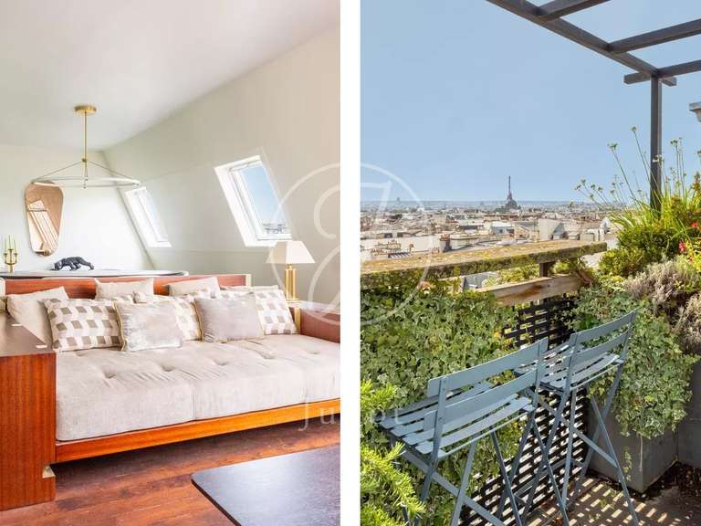 Appartement Paris 18e - 3 chambres - 155m²