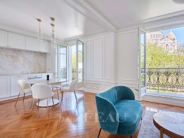 Appartement Paris 18e - 1 chambre - 49m²
