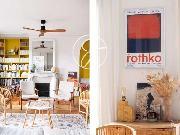 Appartement Paris 18e - 3 chambres - 99m²