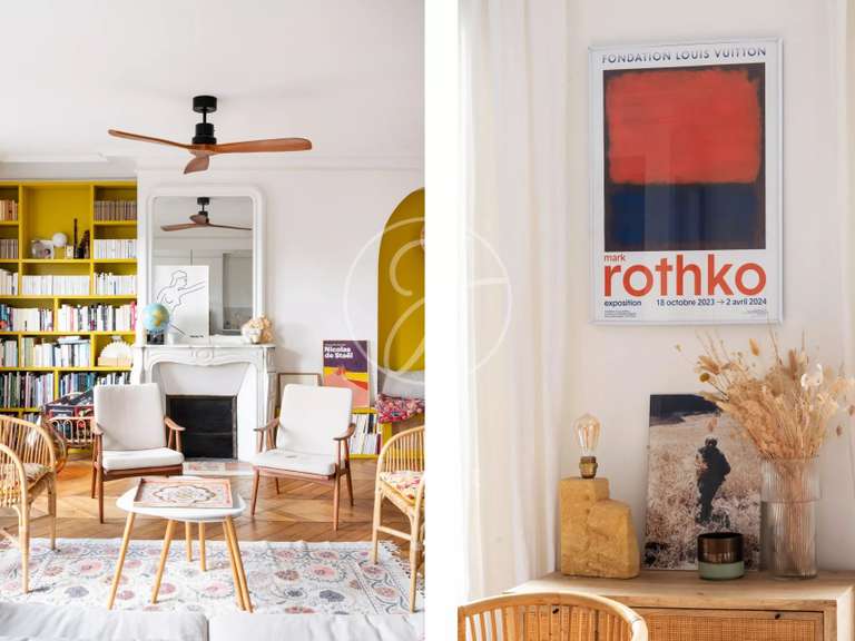 Appartement Paris 18e - 3 chambres - 99m²