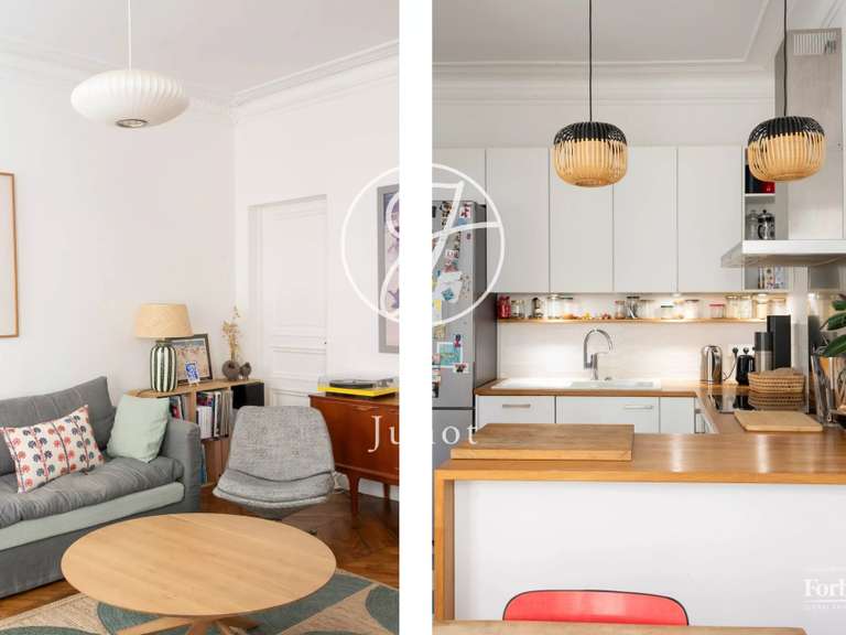 Appartement Paris 18e - 2 chambres - 77m²