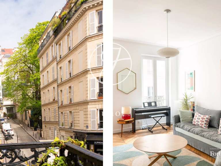 Appartement Paris 18e - 2 chambres - 77m²