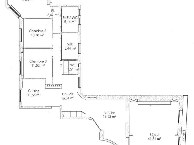 Apartment Paris 18e - 3 bedrooms - 140m²