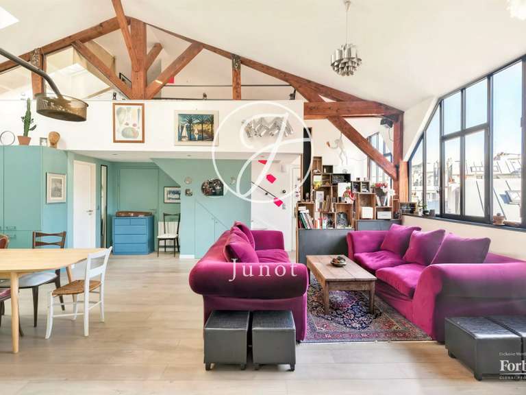 Appartement Paris 18e - 6 chambres - 174m²