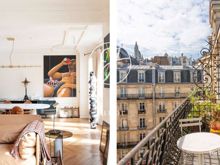 Appartement Paris 18e - 3 chambres - 132m²
