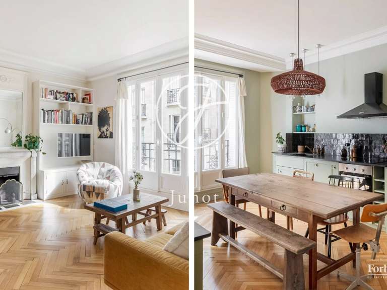 Appartement Paris 18e - 3 chambres - 121m²