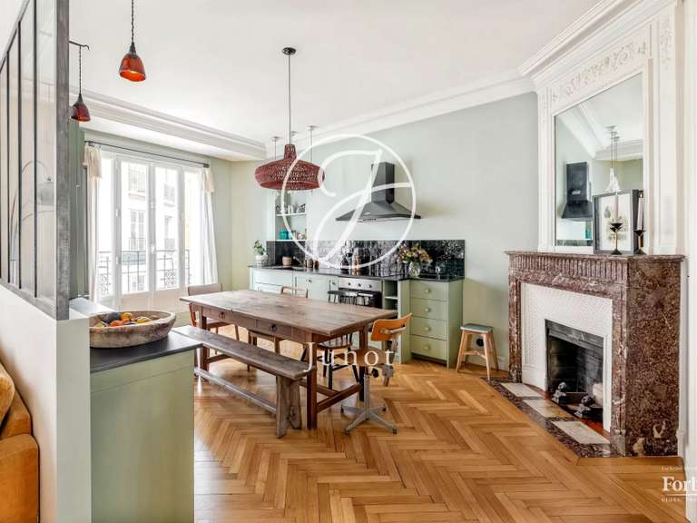 Appartement Paris 18e - 3 chambres - 121m²