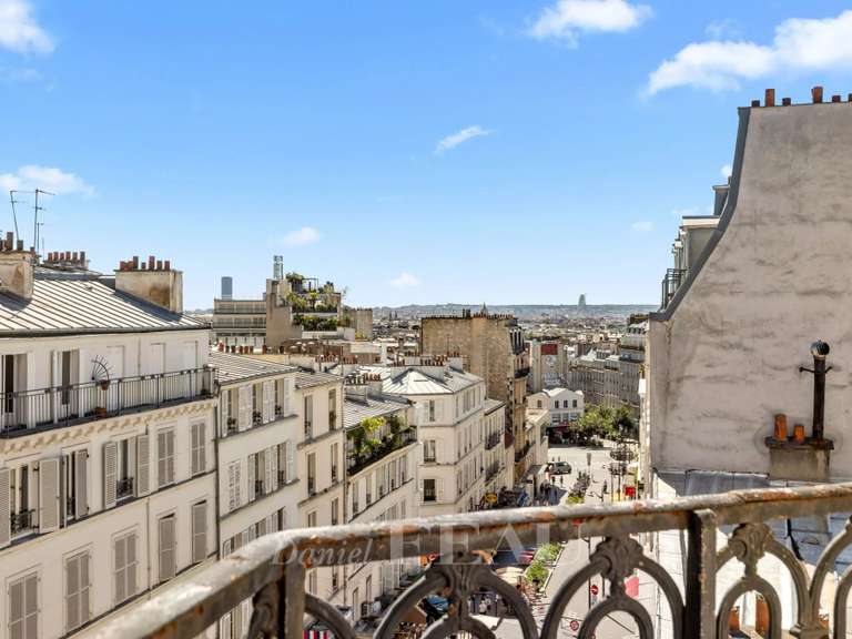 Appartement Paris 18e - 1 chambre - 62m²