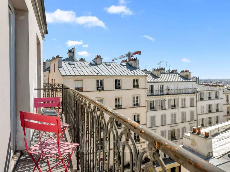 Appartement Paris 18e - 1 chambre - 62m²