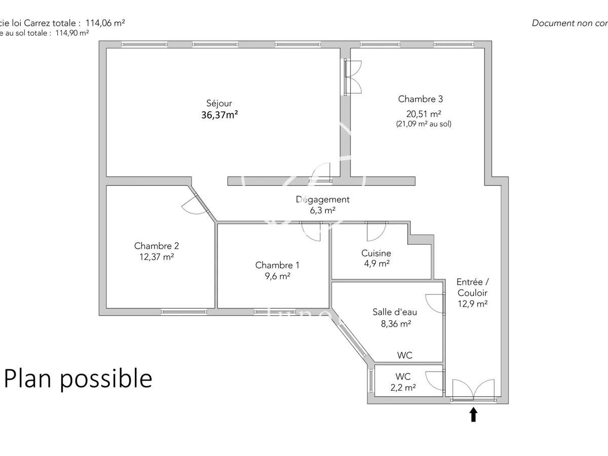 Appartement Paris 18e
