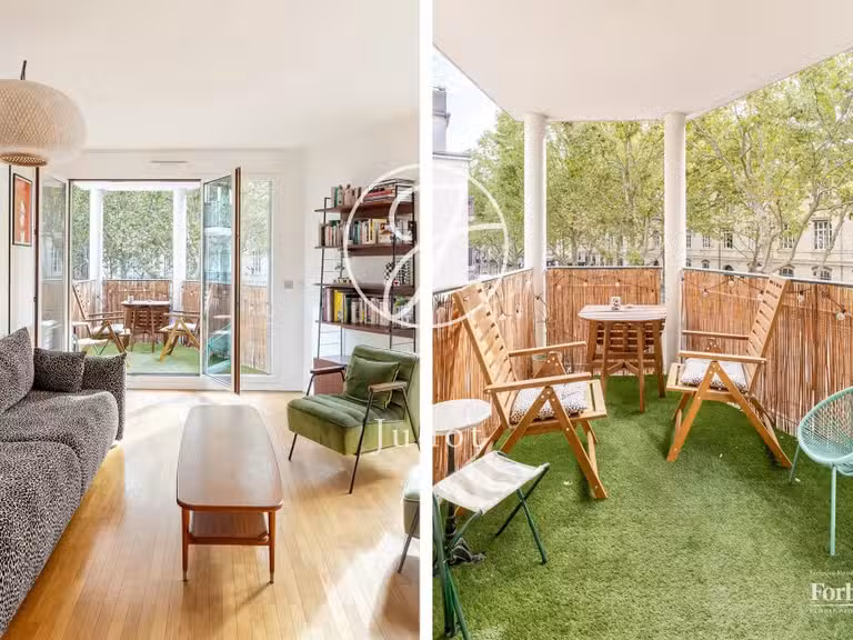 Appartement Paris 18e - 3 chambres - 91m²