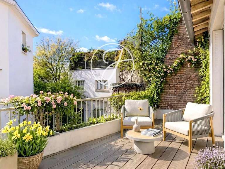 Maison Paris 18e - 4 chambres - 270m²
