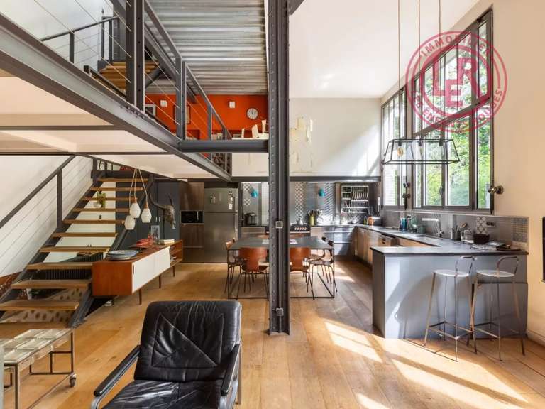 Maison Paris 19e - 4 chambres - 240m²
