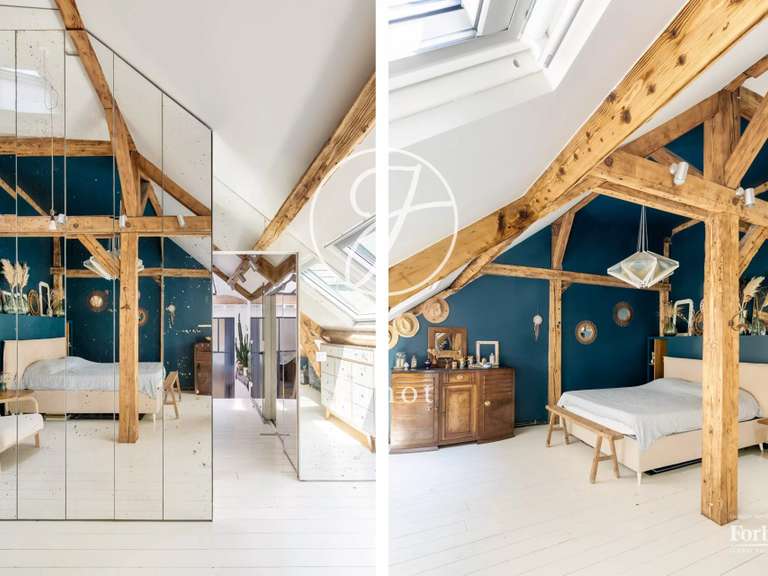 Maison Paris 19e - 3 chambres - 166m²