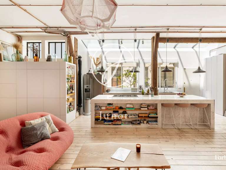 Maison Paris 19e - 3 chambres - 166m²
