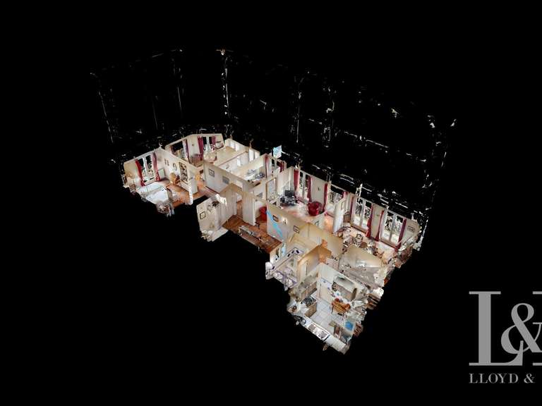 Appartement Paris 1er - 3 chambres - 126m²