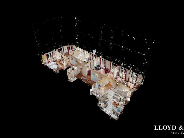 Appartement Paris 1er - 3 chambres - 126m²