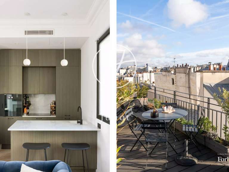 Appartement Paris 1er - 1 chambre - 77m²