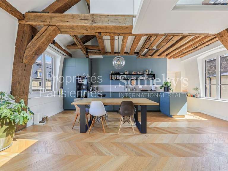 Apartment Paris 1er - 3 bedrooms - 101m²