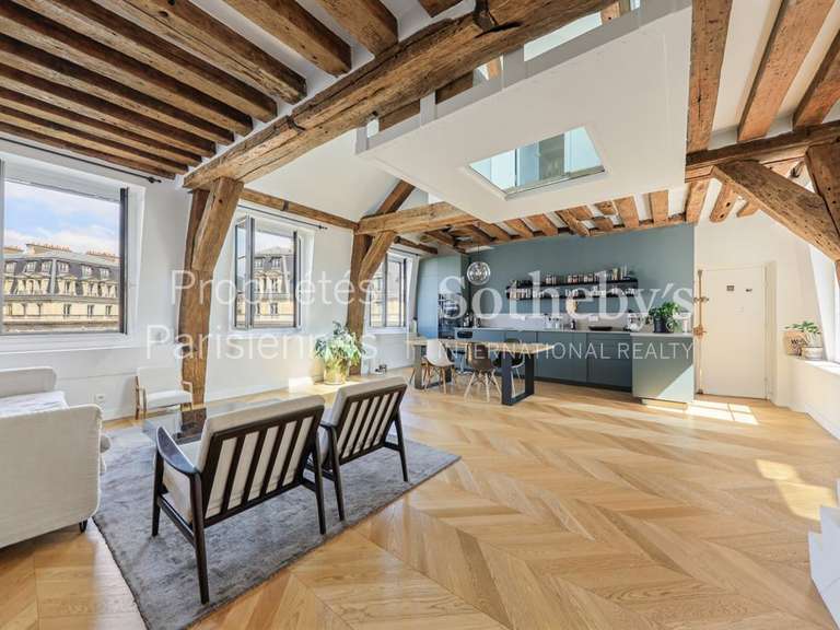 Appartement Paris 1er - 3 chambres - 101m²