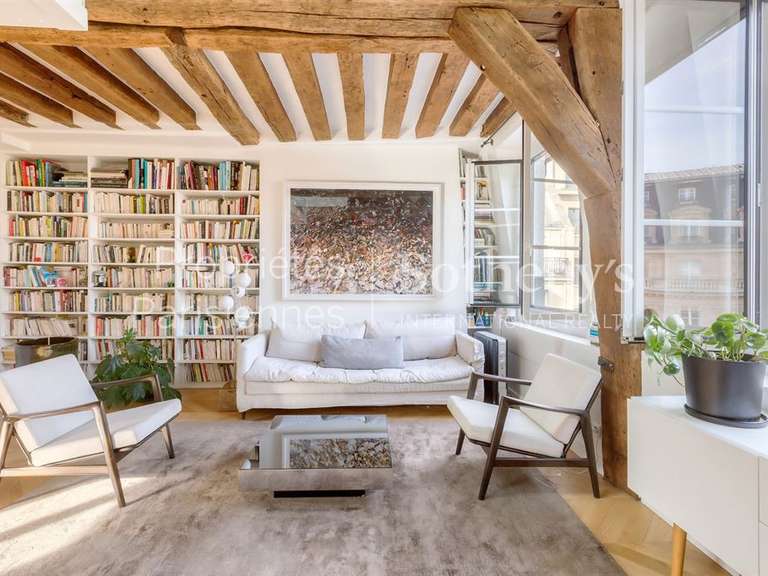 Appartement Paris 1er - 3 chambres - 101m²