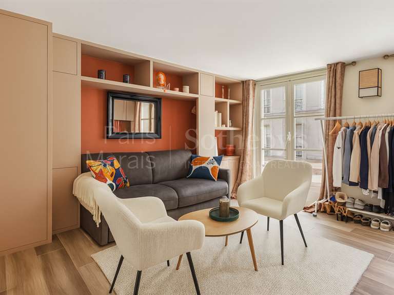 Appartement Paris 1er - 1 chambre - 30m²