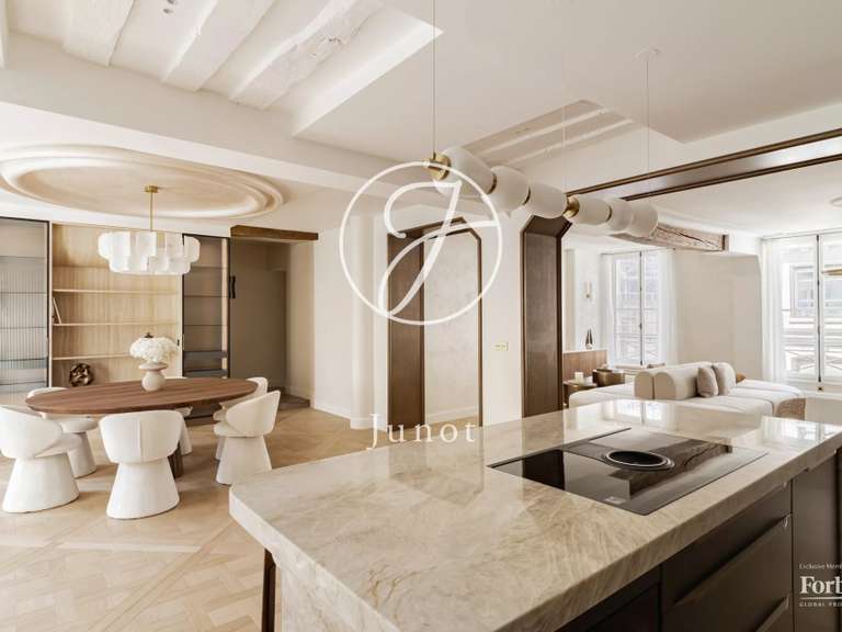 Appartement Paris 1er - 3 chambres - 166m²