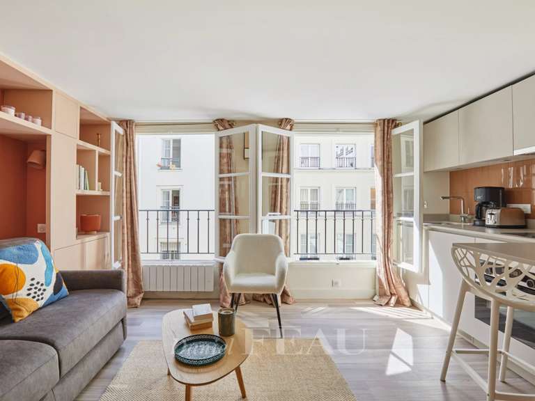 Appartement Paris 1er - 1 chambre - 29m²