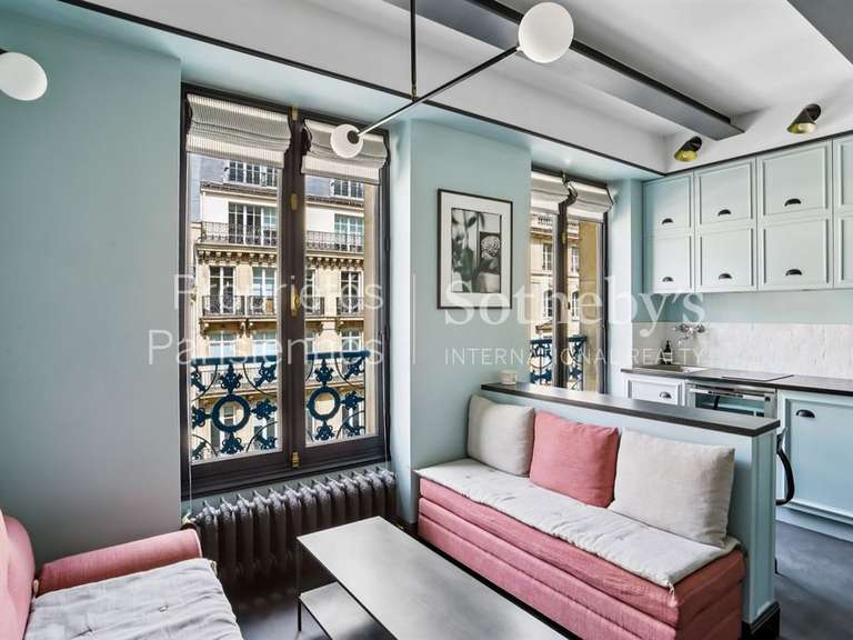 Appartement Paris 2e - 1 chambre - 25m²