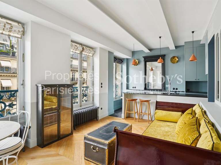 Appartement Paris 2e - 1 chambre - 36m²