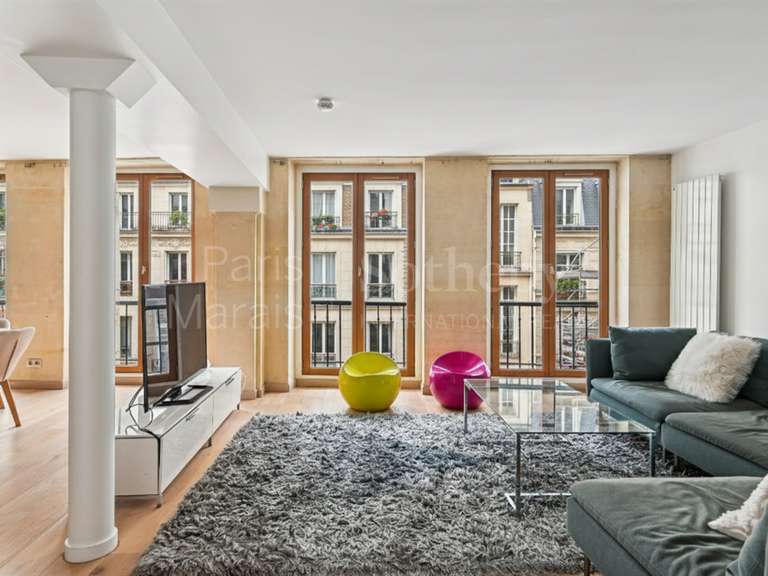Appartement Paris 2e - 2 chambres - 110m²